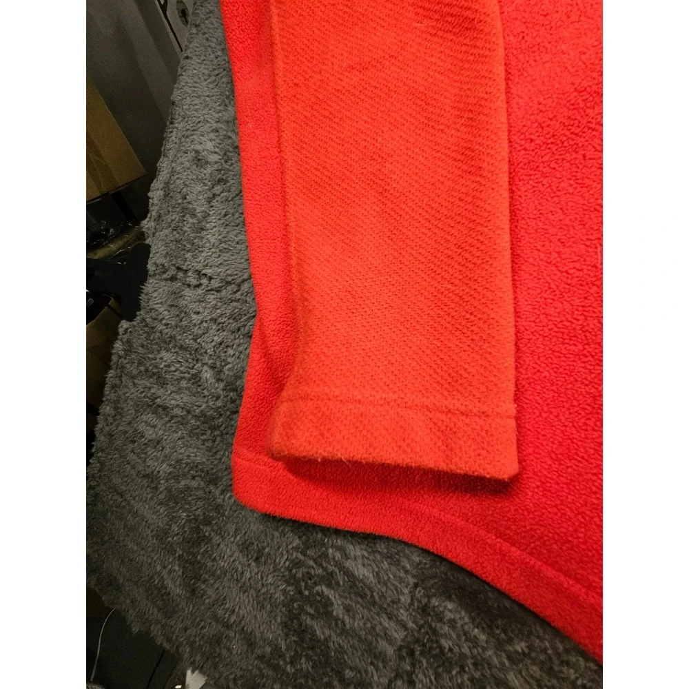 Patagonia Synchilla Fleece Jacket Mens XL Red Full Zip Midweight Outdoor Logo